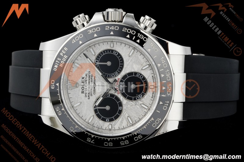 Rolex - Daytona 126519LN 40mm Gain Weight CER/WG/RU Grey/Blk/Stk Meteorite Dial APSF SH4131