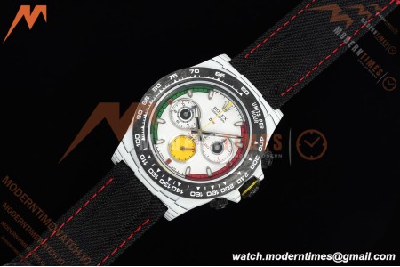 Rolex - Daytona 40mm DiW Ferrari White Carbon Fiber FC/NY White Dial Sonic SA4130