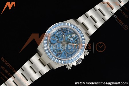 Rolex - Daytona Artisans De Genève "Arolla" SS/SS Diamond Blue Crystal Skeleton Dial ADGF SA4130