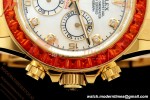 Rolex - Daytona 116578SACO 40mm YG/YG Wht/Mop/Dia Orange Crystal Sonic SA4130