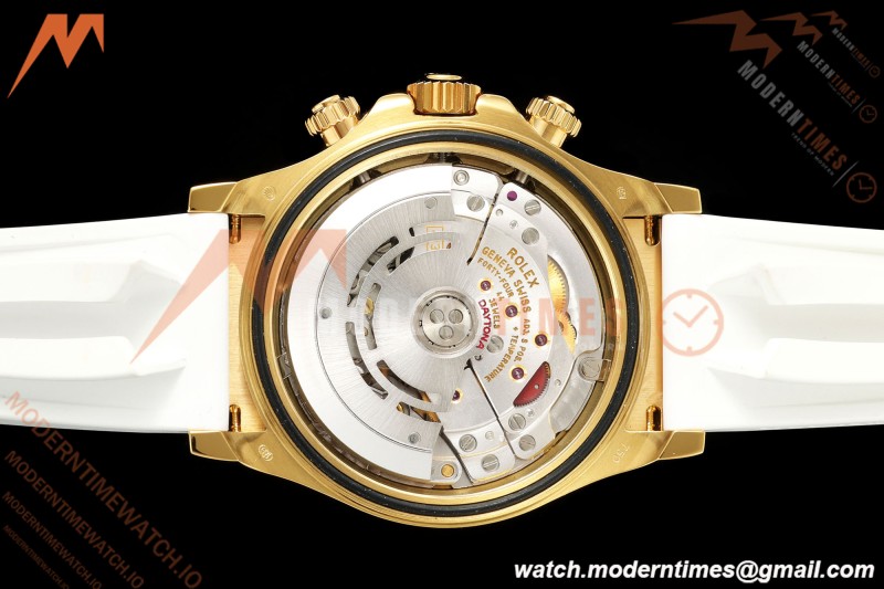 Rolex - Daytona 116578SACO 40mm YG/RU Wht/Mop/Dia Orange Crystal Sonic SA4130