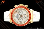 Rolex - Daytona 116578SACO 40mm YG/RU Wht/Mop/Dia Orange Crystal Sonic SA4130