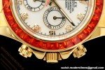 Rolex - Daytona 116578SACO 40mm YG/RU Wht/Mop/Dia Orange Crystal Sonic SA4130