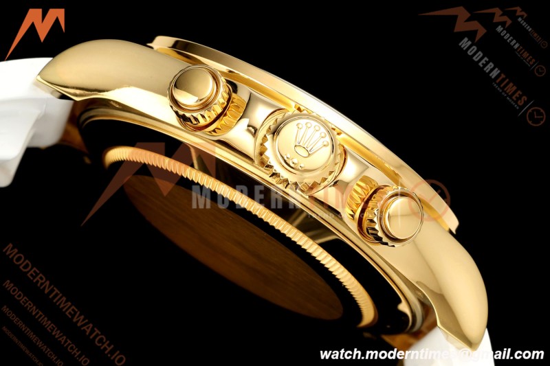 Rolex - Daytona 116578SACO 40mm YG/RU Wht/Mop/Dia Orange Crystal Sonic SA4130
