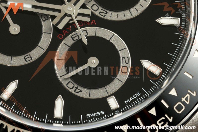 Rolex - Daytona 126500LN 40mm CER 904L SS/SS Black ARF SH4131