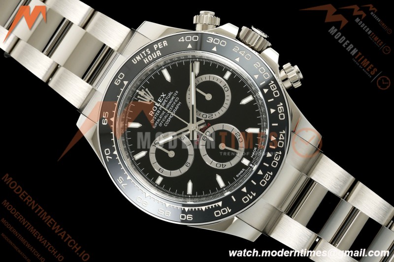 Rolex - Daytona 126500LN 40mm CER 904L SS/SS Black ARF SH4131