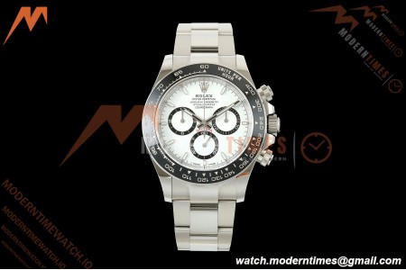 Rolex - Daytona 126500LN 40mm CER 904L SS/SS White ARF SH4131