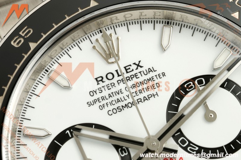 Rolex - Daytona 126500LN 40mm CER 904L SS/SS White ARF SH4131