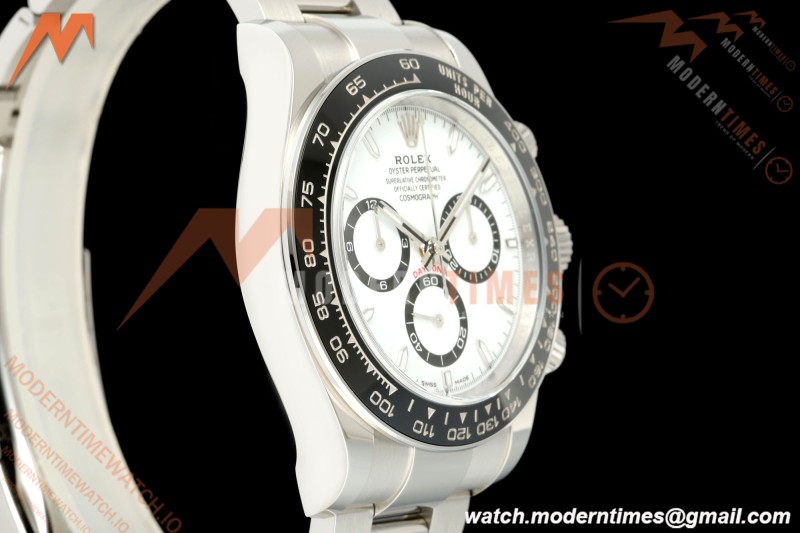 Rolex - Daytona 126500LN 40mm CER 904L SS/SS White ARF SH4131