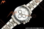 Rolex - Daytona 126500LN 40mm CER 904L SS/SS White ARF SH4131