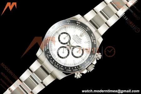 Rolex - Daytona 126500LN 40mm CER 904L SS/SS White ARF SH4131 | 롤렉스 - 데이토나 126500LN 40mm CER 904L SS/SS 화이트 ARF SH4131