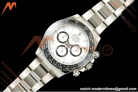 Rolex - Daytona 126500LN 40mm CER 904L SS/SS White ARF SH4131