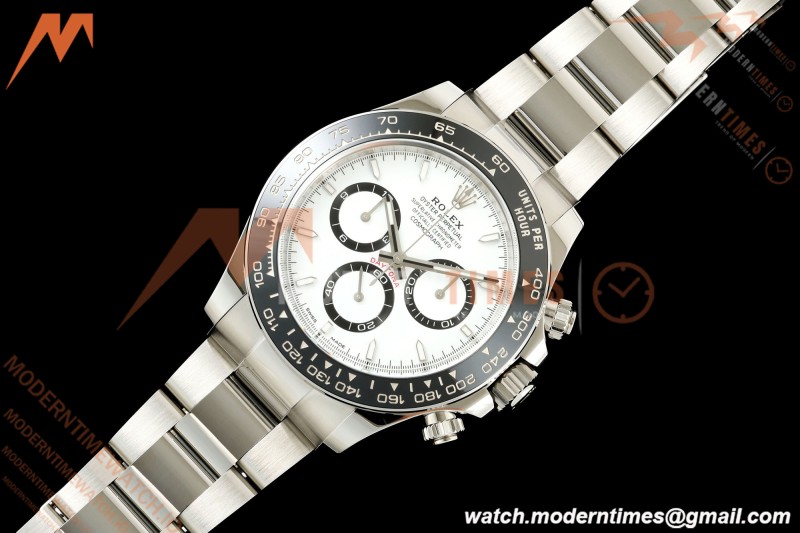 Rolex - Daytona 126500LN 40mm CER 904L SS/SS White ARF SH4131