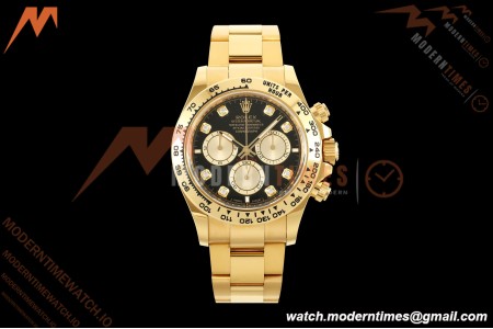 Rolex - Daytona 126508 40mm 904L YG/YG Blk/Gold/Dia ARF DD4131
