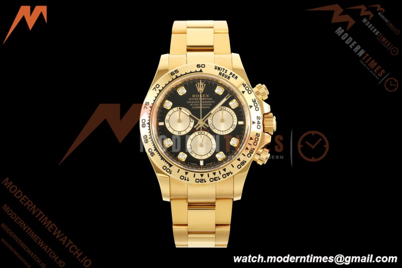 Rolex - Daytona 126508 40mm 904L YG/YG Blk/Gold/Dia ARF DD4131 | 롤렉스 - 데이토나 126508 40mm 904L YG/YG 블랙/골드/직경 ARF DD4131