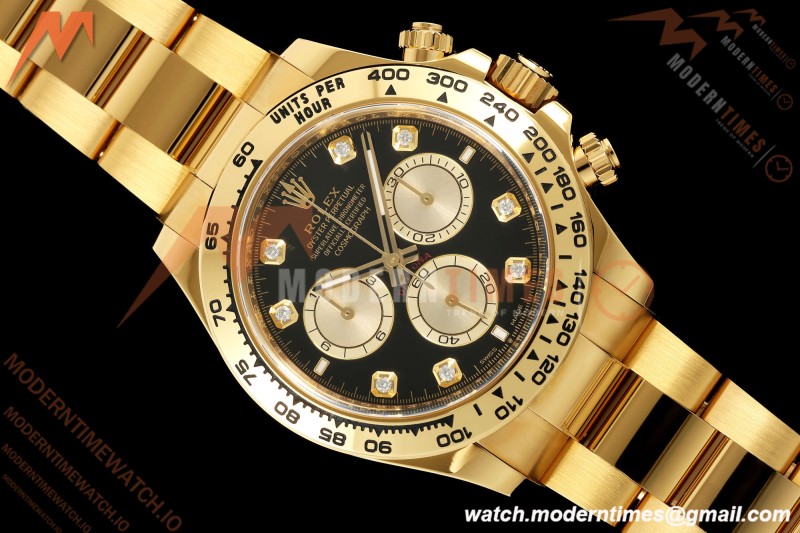 Rolex - Daytona 126508 40mm 904L YG/YG Blk/Gold/Dia ARF DD4131 | 롤렉스 - 데이토나 126508 40mm 904L YG/YG 블랙/골드/직경 ARF DD4131