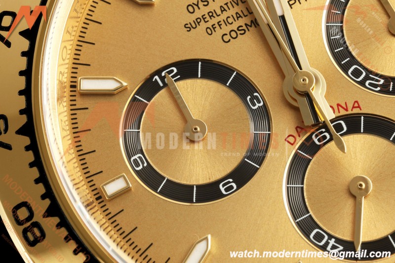 Rolex - Daytona 126508 40mm 904L YG/YG Gold/Gold ARF DD4131