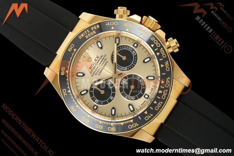 Rolex - Daytona 116518LN 40mm CER/YG/RU Gold/Blk/Stk ARF DD4131