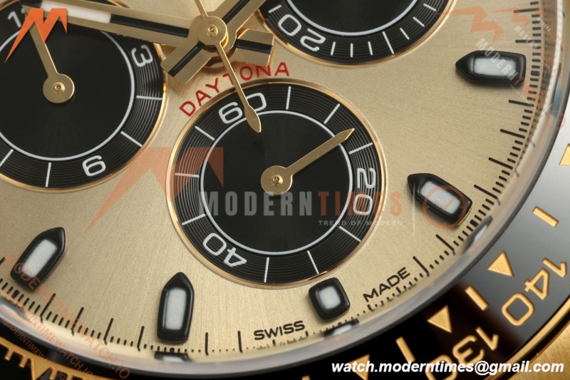 Rolex - Daytona 116518LN 40mm CER/YG/RU Gold/Blk/Stk ARF DD4131