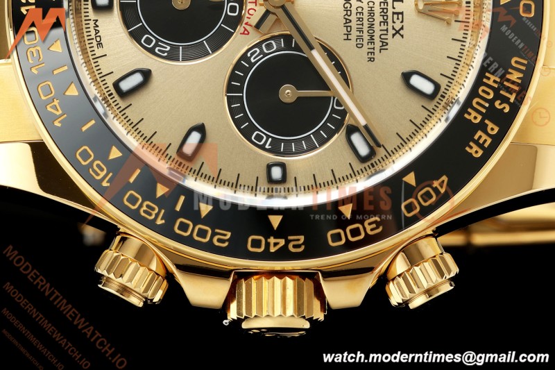 Rolex - Daytona 116518LN 40mm CER/YG/RU Gold/Blk/Stk ARF DD4131