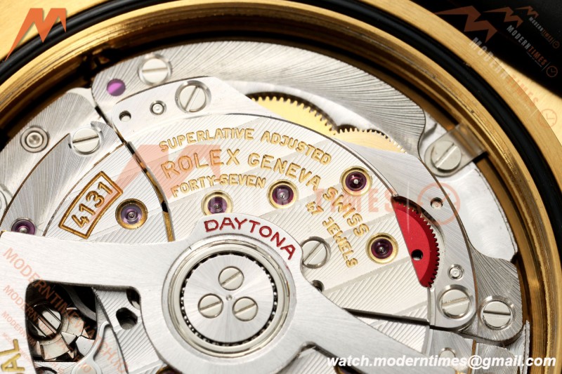 Rolex - Daytona 126518 40mm 904L Ceramic YG/RU Blk/Gold/Dia Clean SH4131