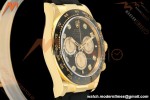 Rolex - Daytona 126518 40mm 904L Ceramic YG/RU Blk/Gold/Dia Clean SH4131