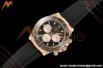 Rolex - Daytona 126515LN 40mm 904L Ceramic RG/RU Black/Stk ARF DD4131