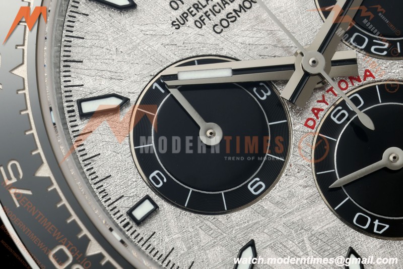 Rolex - Daytona 126519LN 40mm Gain Weight CER/WG/RU Grey/Blk/Stk Meteorite Dial 3CF DD4131 | 롤렉스 - 데이토나 126519LN 40mm 게인 웨이트 CER/WG/RU 그레이/블랙/스틸 운석 다이얼 3CF DD4131