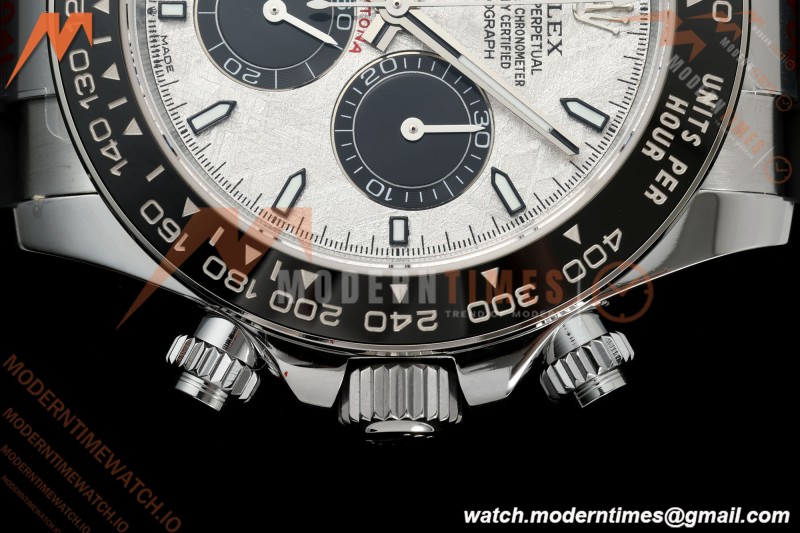 Rolex - Daytona 126519LN 40mm Gain Weight CER/WG/RU Grey/Blk/Stk Meteorite Dial 3CF DD4131 | 롤렉스 - 데이토나 126519LN 40mm 게인 웨이트 CER/WG/RU 그레이/블랙/스틸 운석 다이얼 3CF DD4131