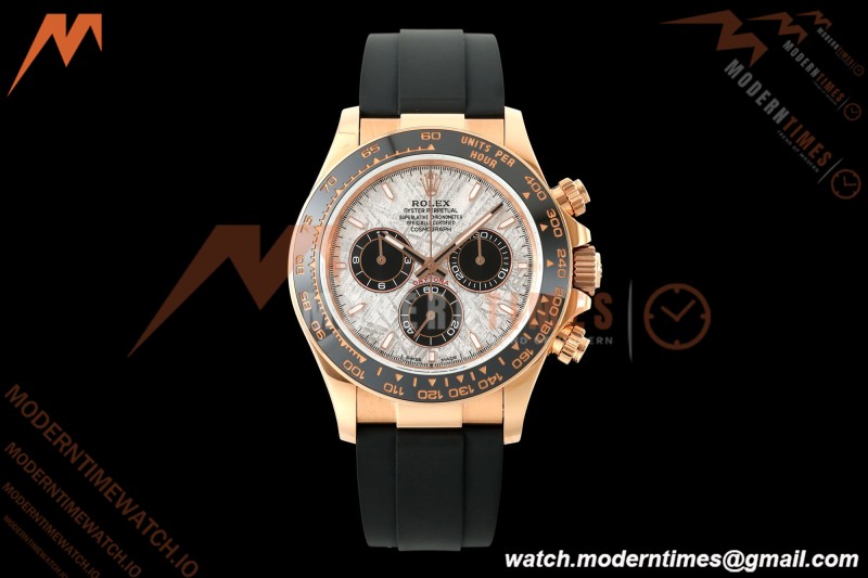 Rolex - Daytona 126515LN 40mm Gain Weight CER/RG/RU Grey/Blk/Stk Meteorite Dial 3CF DD4131