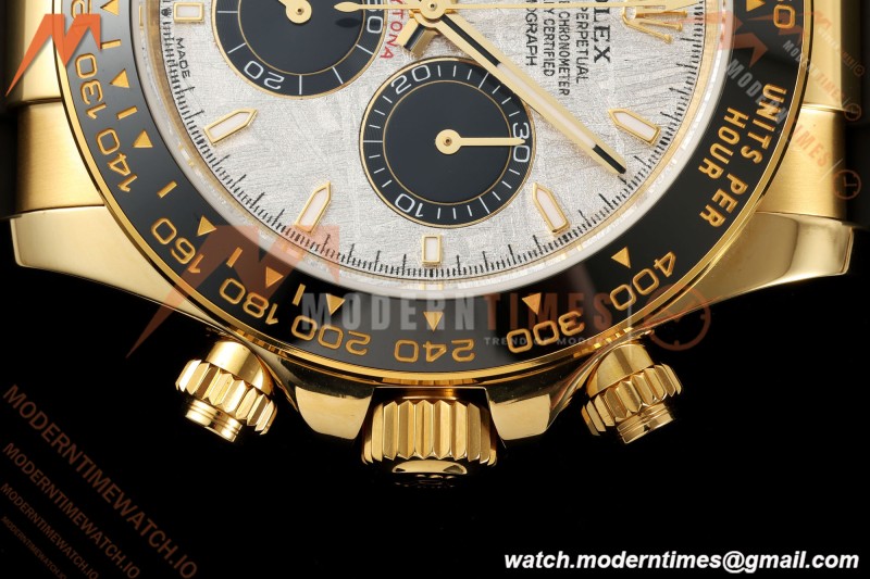 Rolex - Daytona 126518LN 40mm Gain Weight CER/YG/RU Grey/Blk/Stk Meteorite Dial 3CF DD4131