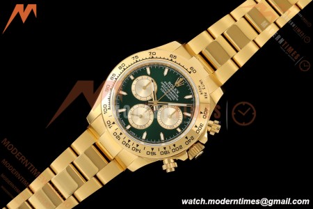 Rolex - Daytona 126508 40mm Gain Weight YG/YG Green/Gold/Stk 3CF DD4131