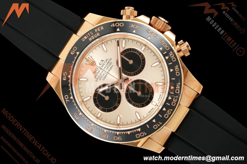Rolex - Daytona 126515LN 40mm Gain Weight 904L Ceramic RG/RU Champ/Blk THBF SH4131