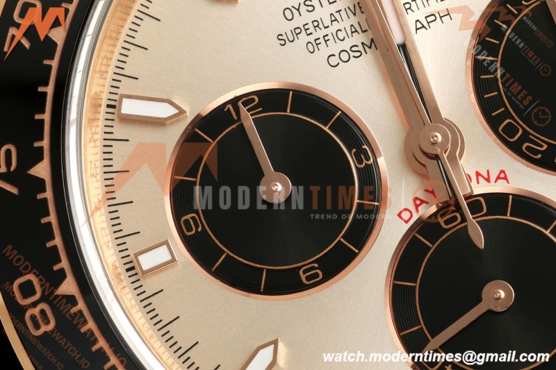 Rolex - Daytona 126515LN 40mm Gain Weight 904L Ceramic RG/RU Champ/Blk THBF SH4131