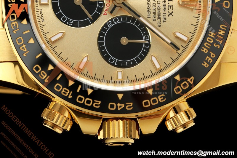 Rolex - Daytona 126518LN 40mm Gain Weight 904L Ceramic YG/RU Gold/Black THBF SH4131 | 롤렉스 - 데이토나 126518LN 40mm 게인 웨이트 904L 세라믹 YG/RU 골드/블랙 THBF SH4131