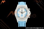 Rolex - Daytona 40mm DiW Leandro Paredes White Carbon Fiber FC/DIA/NY Baby Blue Dial DIWF DD4801