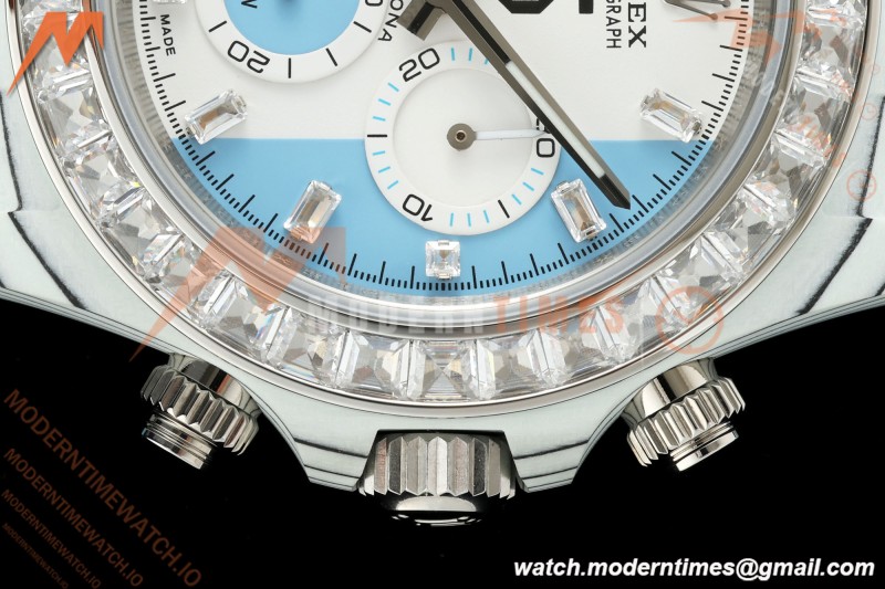 Rolex - Daytona 40mm DiW Leandro Paredes White Carbon Fiber FC/DIA/NY Baby Blue Dial DIWF DD4801