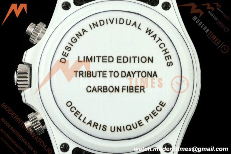 Rolex - Daytona 40mm DiW Dessert Eagle Rainbow White Carbon Fiber FC/DIA/NY Grey Dial DIWF DD4801