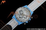 Rolex - Daytona 40mm DiW Liquid Titanium Dial Blue Carbon Fiber FC/NY Grey Arabic Dial DIWF DD4801