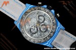 Rolex - Daytona 40mm DiW Liquid Titanium Dial Blue Carbon Fiber FC/NY Grey Arabic Dial DIWF DD4801