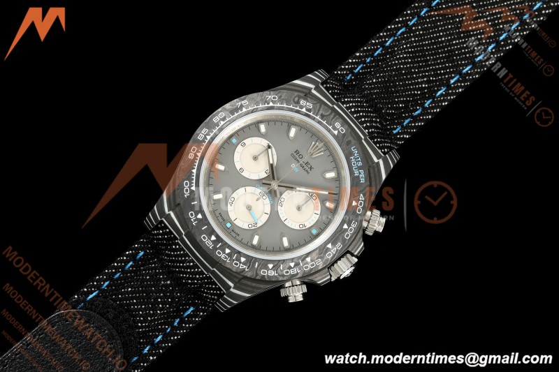 Rolex - Daytona 40mm DiW Ghost Racer Black Carbon Fiber FC/NY Grey Dial DIWF DD4801