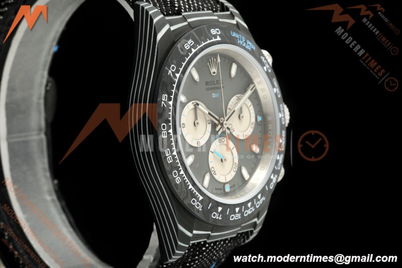 Rolex - Daytona 40mm DiW Ghost Racer Black Carbon Fiber FC/NY Grey Dial DIWF DD4801