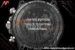 Rolex - Daytona 40mm DiW Ghost Racer Black Carbon Fiber FC/NY Grey Dial DIWF DD4801