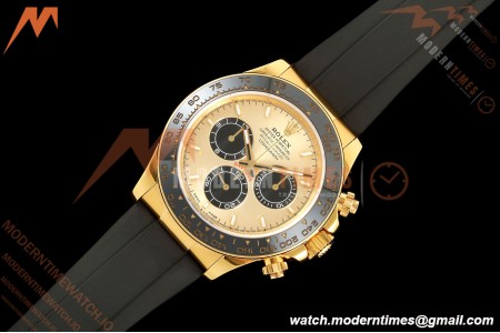 Rolex - Daytona 126518LN 40mm Gain Weight 904L Ceramic YG/RU Gold/Black TMF SH4131