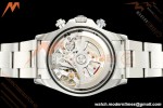 Rolex - Daytona 126500LN 40mm CER 904L SS/SS White Dial UFO UF4131 Free Sprung
