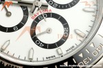 Rolex - Daytona 126500LN 40mm CER 904L SS/SS White Dial UFO UF4131 Free Sprung