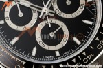 Rolex - Daytona 126500LN 40mm CER 904L SS/SS Black Dial UFO UF4131 Free Sprung