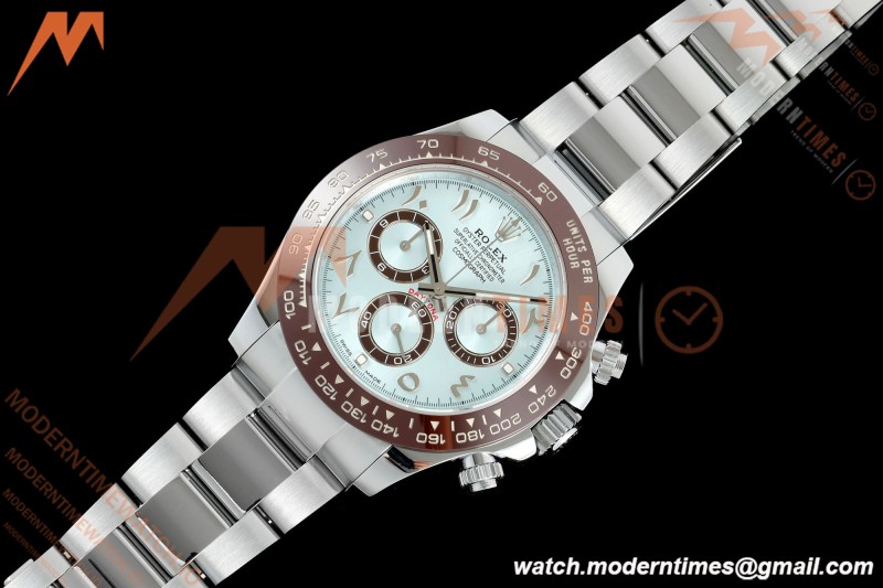Rolex - Daytona 116506 Tungsten Gain Weight Brn CER/SS I-Blu/Arab 3CF V2 SH4130 | 롤렉스 - 데이토나 116506 텅스텐 게인 웨이트 브론 CER/SS I-Blu/Arab 3CF V2 SH4130