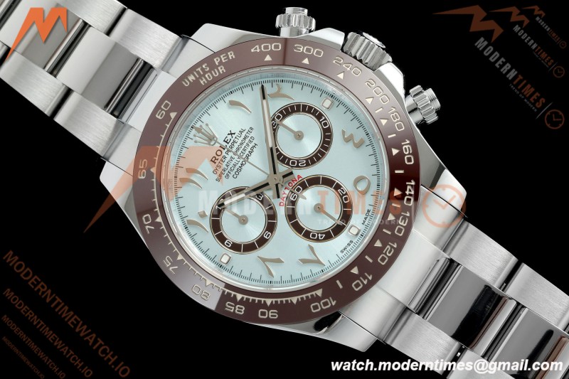 Rolex - Daytona 116506 Tungsten Gain Weight Brn CER/SS I-Blu/Arab 3CF V2 SH4130 | 롤렉스 - 데이토나 116506 텅스텐 게인 웨이트 브론 CER/SS I-Blu/Arab 3CF V2 SH4130