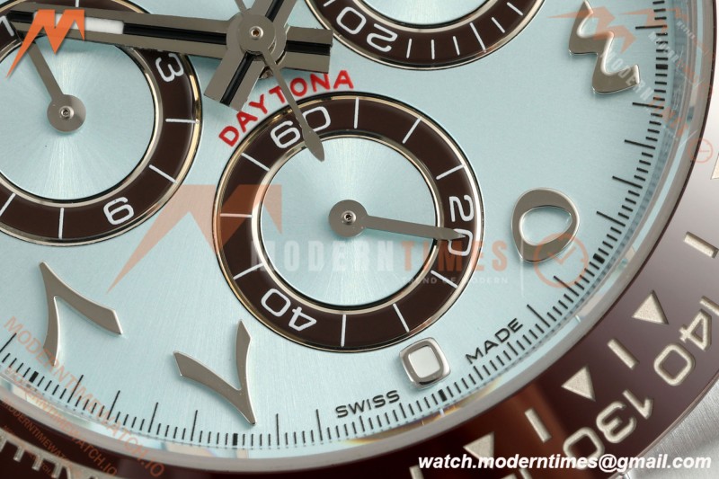 Rolex - Daytona 116506 Tungsten Gain Weight Brn CER/SS I-Blu/Arab 3CF V2 SH4130 | 롤렉스 - 데이토나 116506 텅스텐 게인 웨이트 브론 CER/SS I-Blu/Arab 3CF V2 SH4130